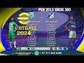 PES 2013 PARA XBOX 360 RGH 5.0 CON LIGA BETPLAY Y COPA AMÉRICA USA 2024