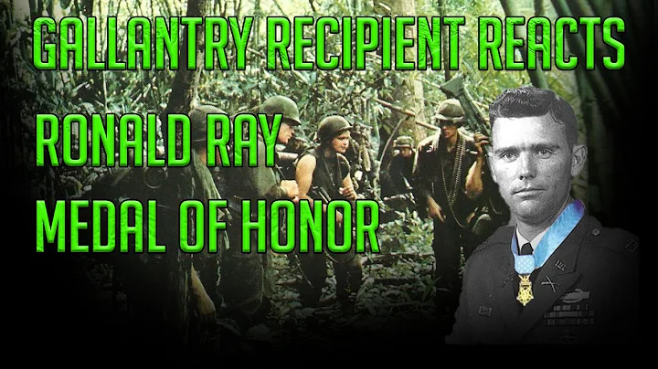Gallantry Recipient Reacts. Ronald Ray, Medal of H...