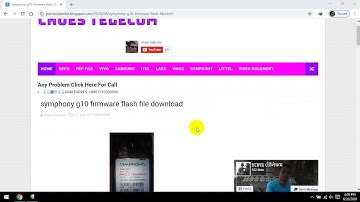 symphony g10 firmware flash file download