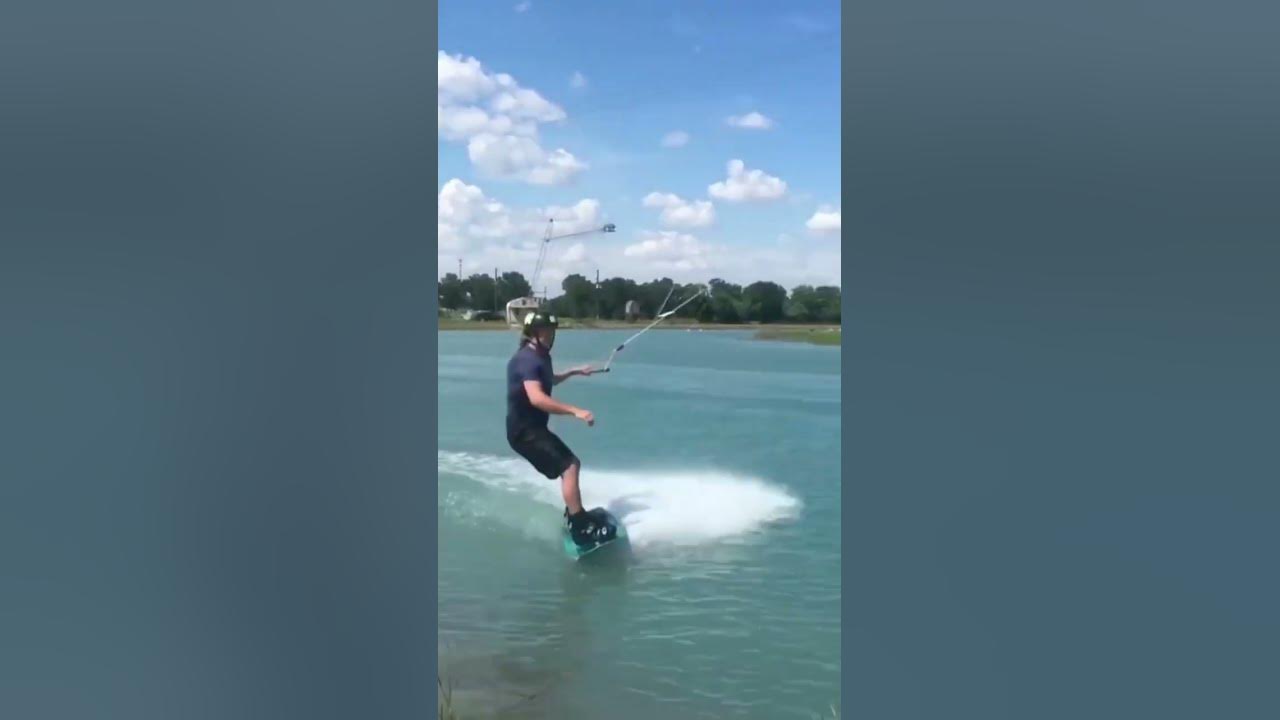 DANGEROUS WAKEBOARD STUNT YouTube