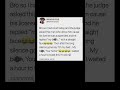courtroom slip nobody expected | Subscribe for more #motivation 😊👍