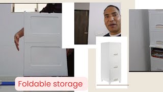 Multilayer foldable storage cabinet || Bahut Hi useful Storage 😀 |