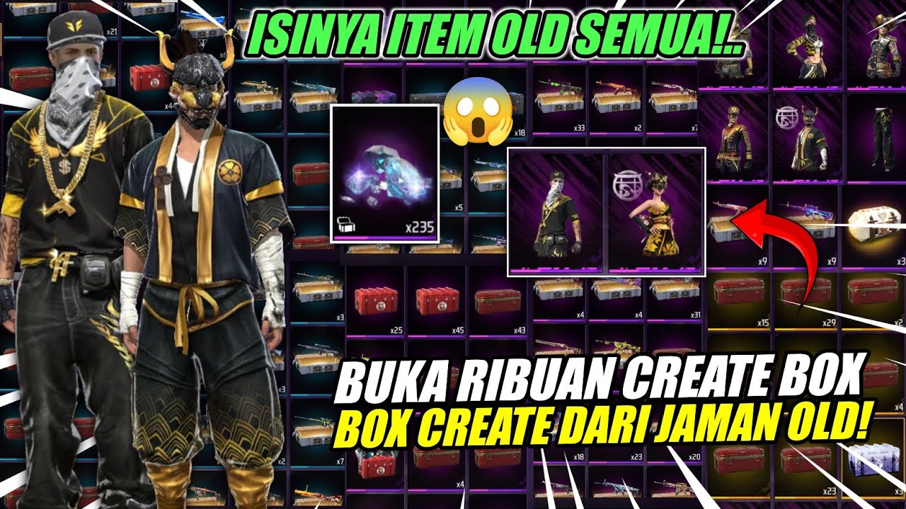 БЕЗУМИЕ!! ОТКРОЙТЕ ТЫСЯЧИ СТАРЫХ FF CREATE BOX'ОВ!! СОДЕРЖИТЕ ВСЕ РЕДКИЕ ПРЕДМЕТЫ И ПОЛУЧИТЕ НАБО...