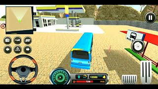 Uphill Off-road Bus Driving Simulator - Tourists Hill Driving Adventure - Android Gameplay #13 screenshot 5