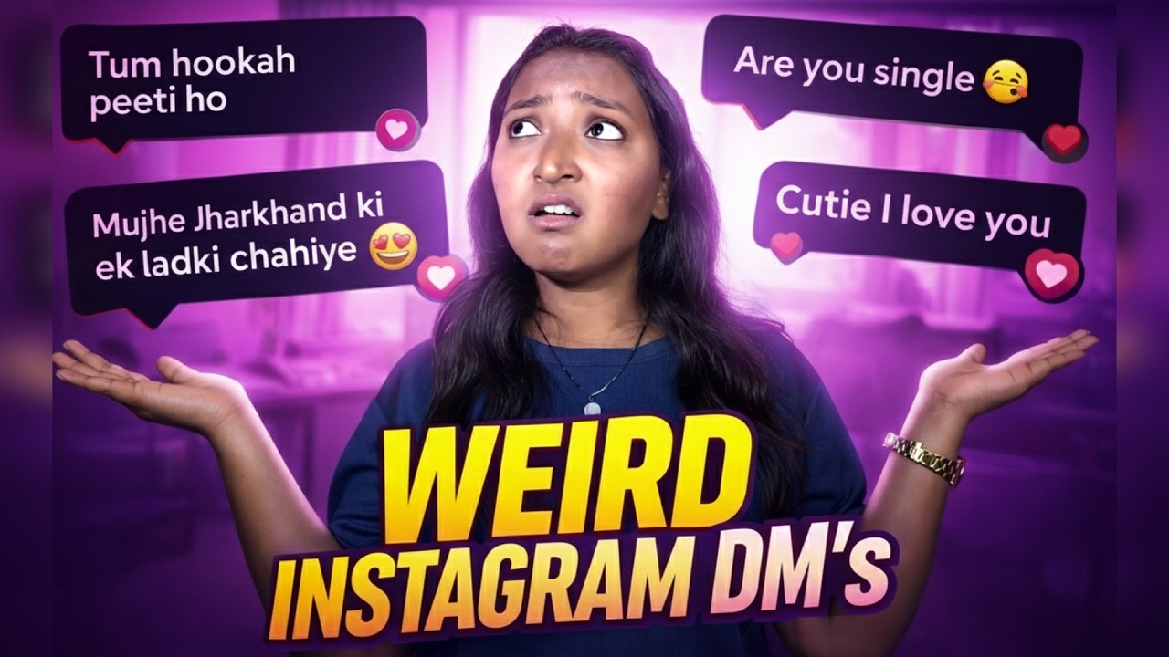 Instagram DMs EXPOSED😨 ( I wasn't ready for this ) | Meghna On Cam |