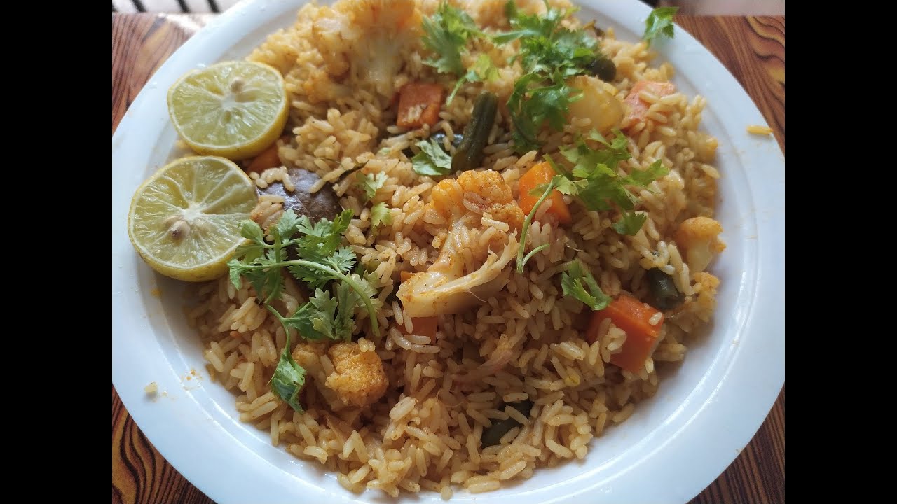Vegetable Biryani in Cooker Simple and Tasty Veg Biryani Vegitable