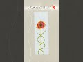 Easy Bookmark Ideas🔖#shorts #painting #bookmark #floralart #infinitepainter #digitalart #nasheed