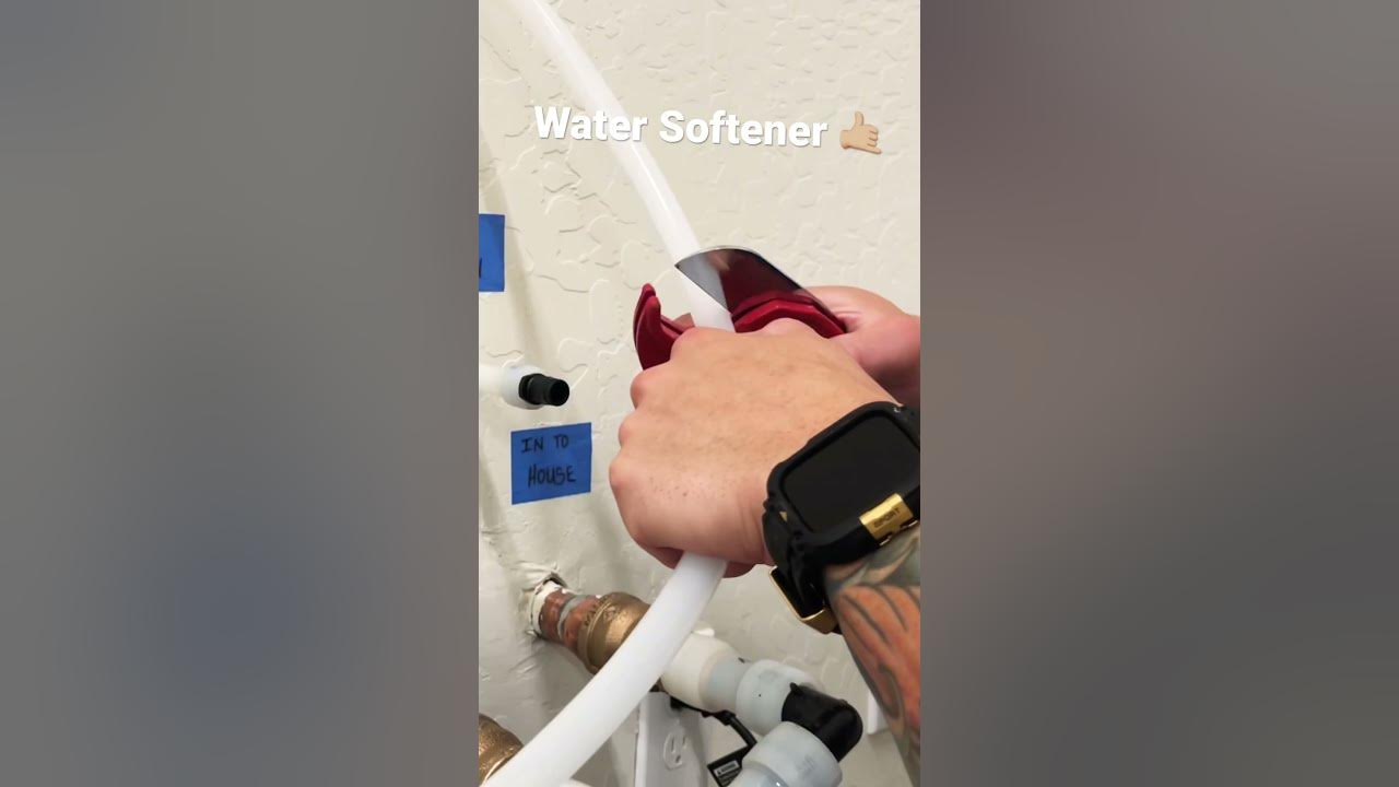 Water Softener Whole Home Filtration System Install with PEXA