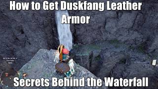 Crimson Desert How To Get Duskfang Leather Armor Secrets Behind The Waterfall