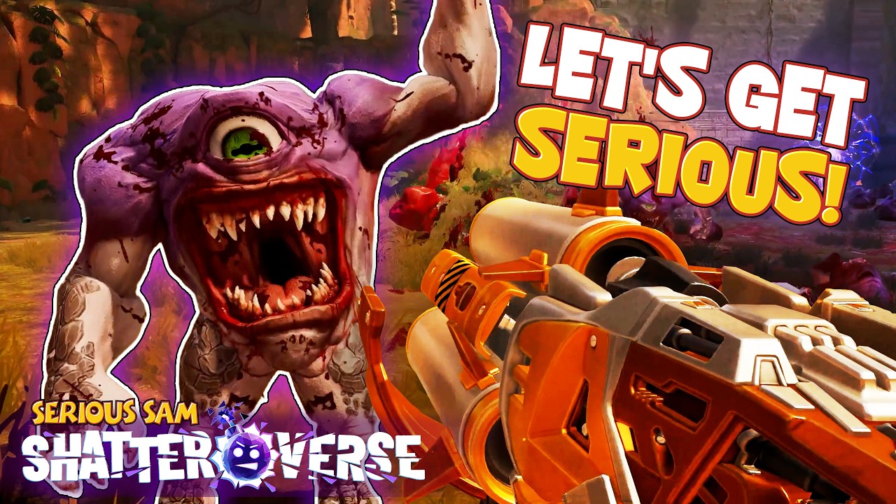 Serious Sam: Shatterverse Explodes All Over The PC Gaming Show With a Fresh New Gameplay Trailer 1 YouTube player