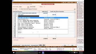 Busy Accounting Software Lecture With Debit Note With Gst screenshot 4