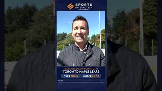 NHL Futures: Toronto Maple Leafs O/U Point Total | #shorts