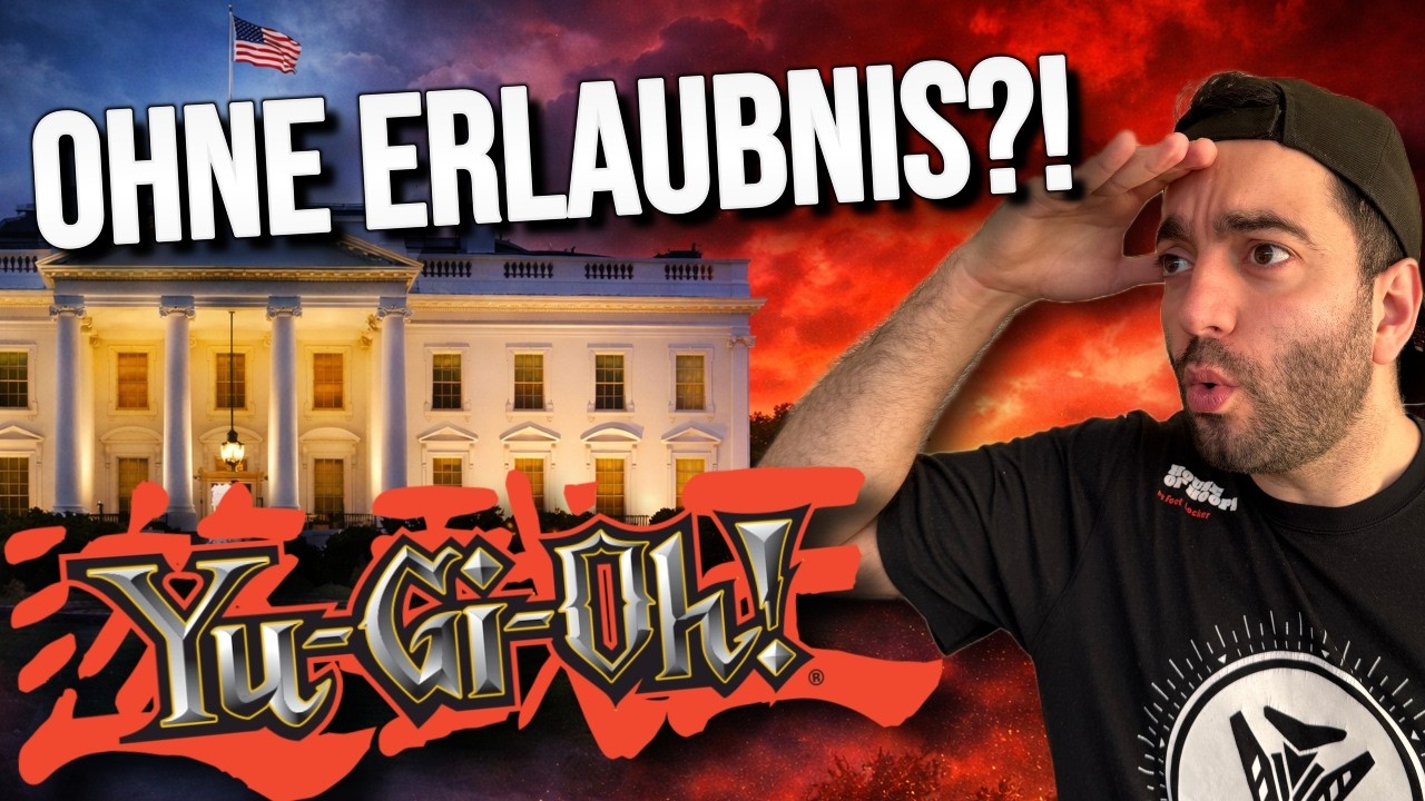Das Weiße Haus nutzt Yu-Gi-Oh ohne Erlaubnis!!