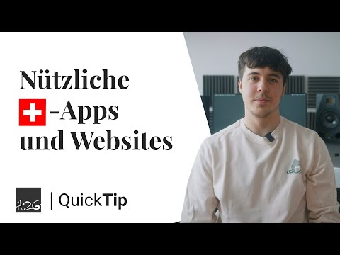 Nützliche Schweizer Apps und Websites | H2G QuickTip