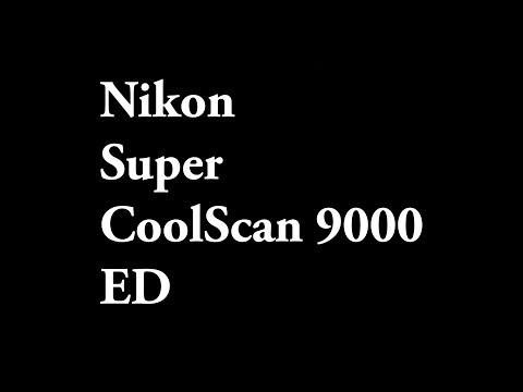 How to use Nikon Super CoolScan 9000 ED