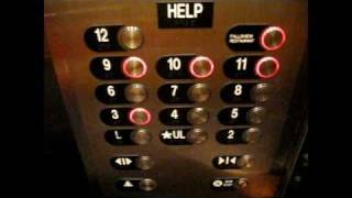 Otis Elevators at the Sheraton Hotel in Niagara Falls, Ontario, Canada
