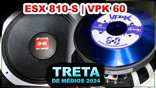 TREAT! SNAKE ESX 810-S vs QVS VPK 60 10 INCHES - YouTube