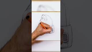 Simple and Realistic Beanie Drawing #shorts #drawingtutorial