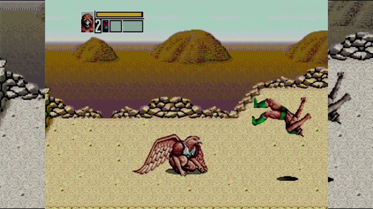 Golden Axe 3, hard, Grifon, route A (путь A). Прохождение (walkthrough)