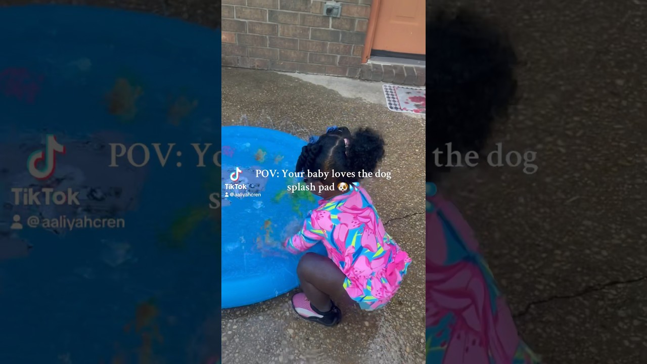 AT-HOME TEMU SPLASH PAD ONLY  $8!! 🥰💞💦 (NO more driving) 