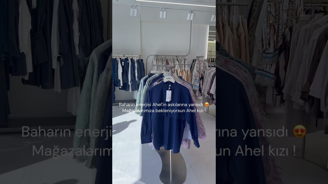 Ahel mağazalarımız seni bekliyor ♥️✨