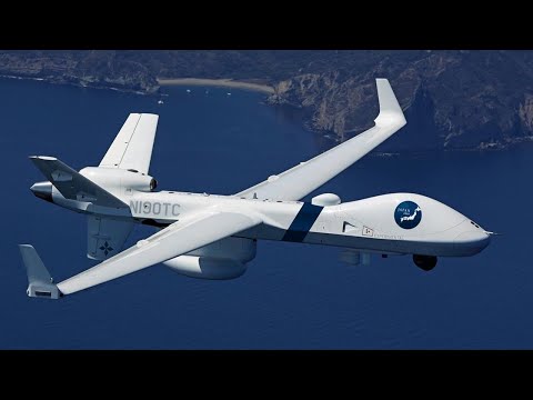 침묵의 암살자 MQ-9 &amp;#39;리퍼&amp;#39;의 최신 개량형 MQ-9B  &amp;#39;시 가디언&amp;#39; ! 비행거리 1만km의 해상감시용 최첨단 무인기 MQ-9B의 일본 현지 시험비행 영상