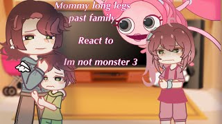 Mommy long legs past family react to “I’m not a monster” [ blame]