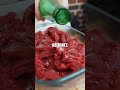 Mongolisches Beef, das Originalrezept, wie es wirklich gedacht ist