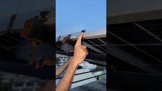 Bird Spike for Solar Panel #birdspikes #solarpanalcleaning #shorts
