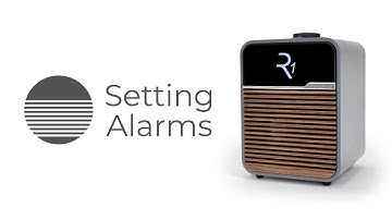 Setting alarms on your R1S - Ruark