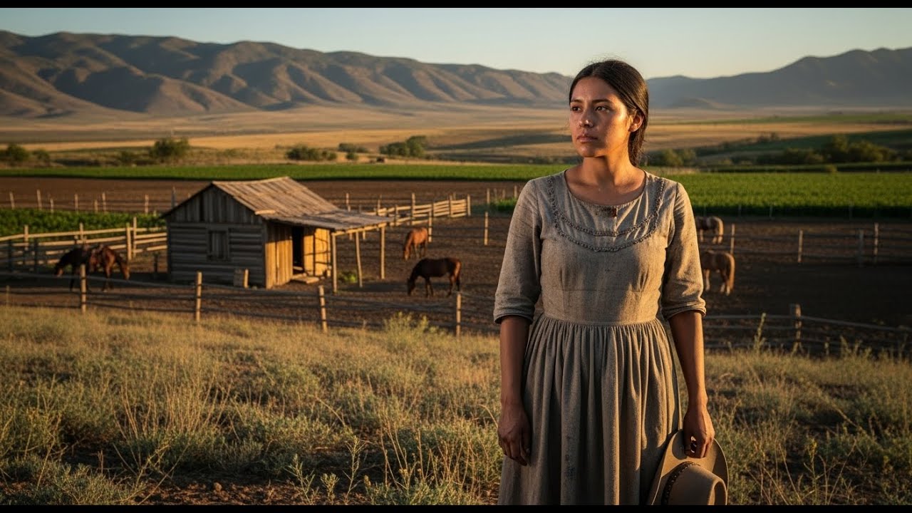Abandonada por su madrastra, levantó una choza… y la volvió el rancho más próspero del valle.