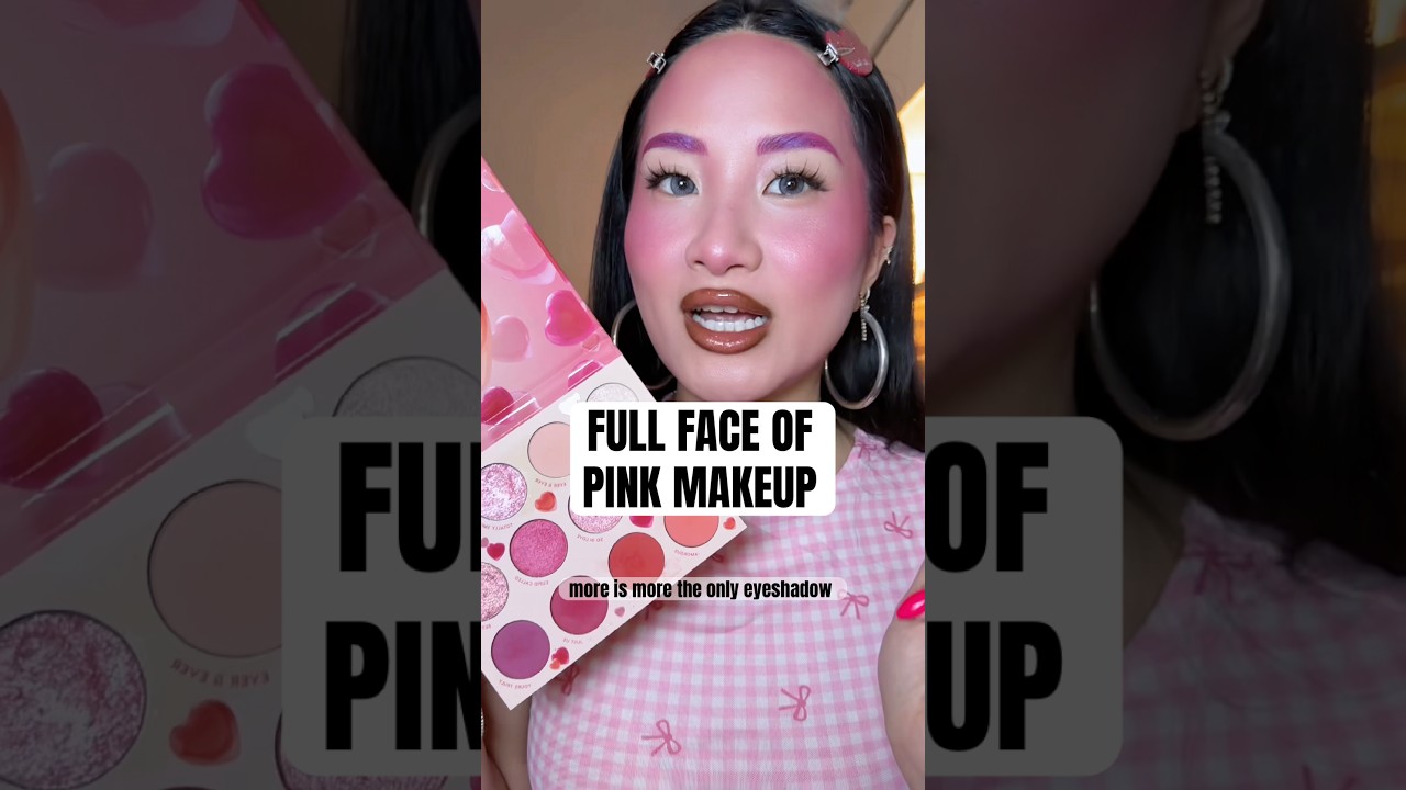 РОЗОВЫЙ?!! МАКИЯЖ 