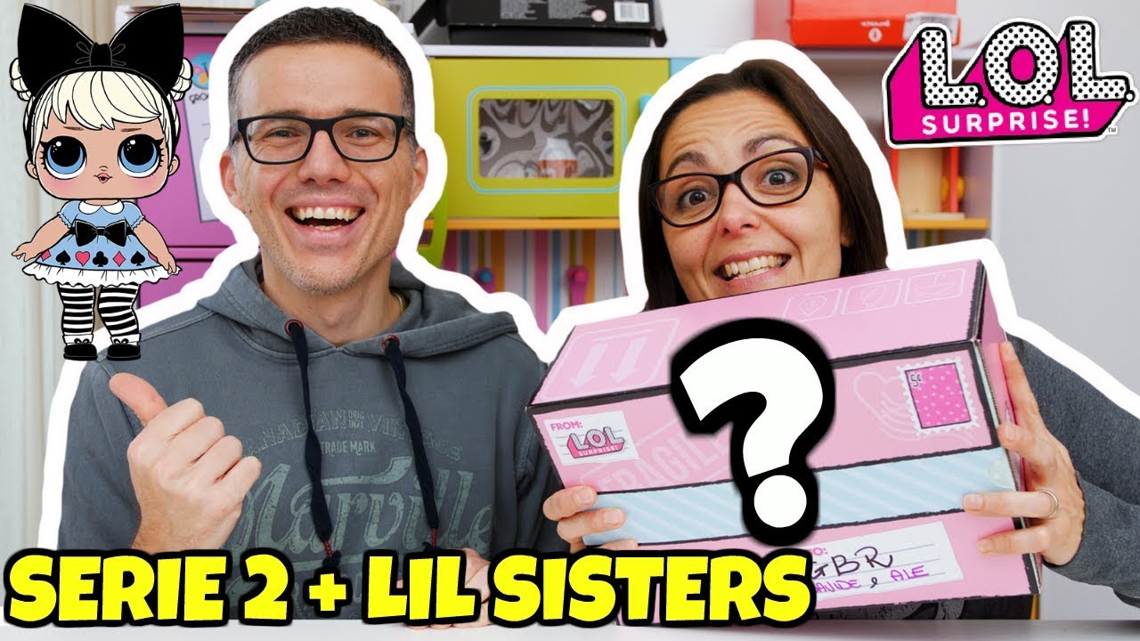 SCATOLA A SORPRESA LOL Surprise: LIL SISTERS Serie 2 - YouTube