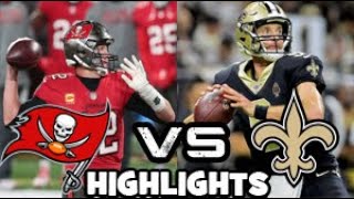 NFL Playoffs: Tampa Bay Buccs vs New Orleans Saints - 2021 NFC Divisional Playoff Highlights 1\/17\/21