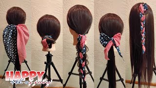 5 ideas hairstyle for hair 4th of July
