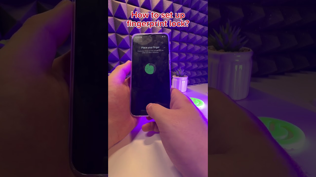 HOW TO SET UP FINGERPRINT LOCK ON INFINIX HOT 50 PRO? 