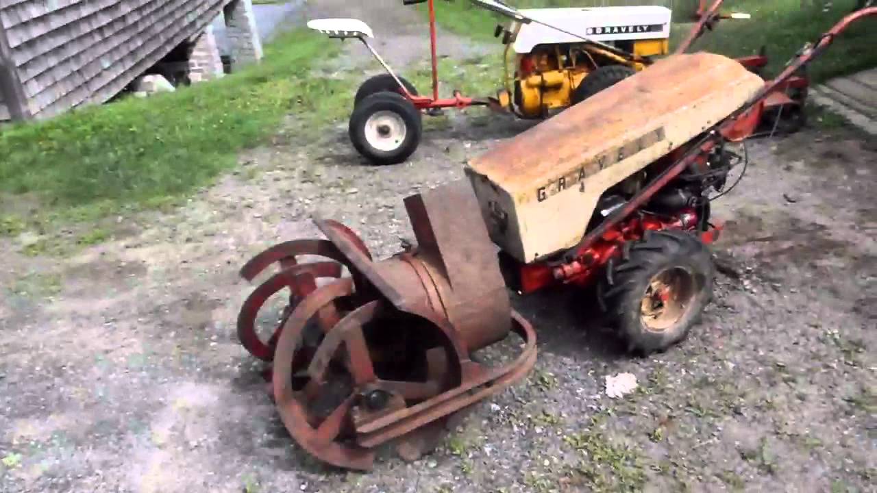 1964 Gravely Model L8 Super with square chute "dog eater" Snow Blower