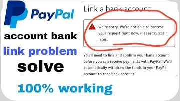 Paypal Bank Account Link Problem Solved | Live Proof | Paypal Bank Account Confirm Kaise Kare