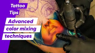 Colour Tattoo Tips: Learn Advance Level Colour Mixing in this Colour Realism Tattoo Webinar