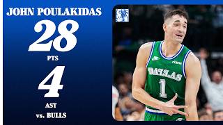 John Poulakidas 28 Points Vs. Chicago Bulls April 12, 2026