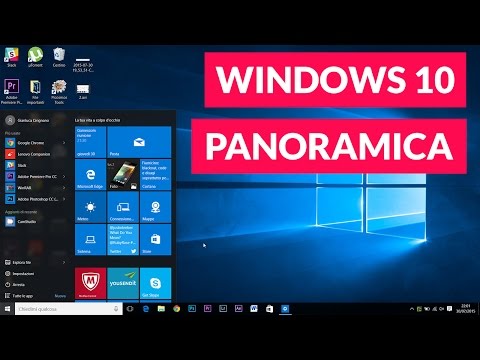 Windows 10 panoramica ITA • Ridble