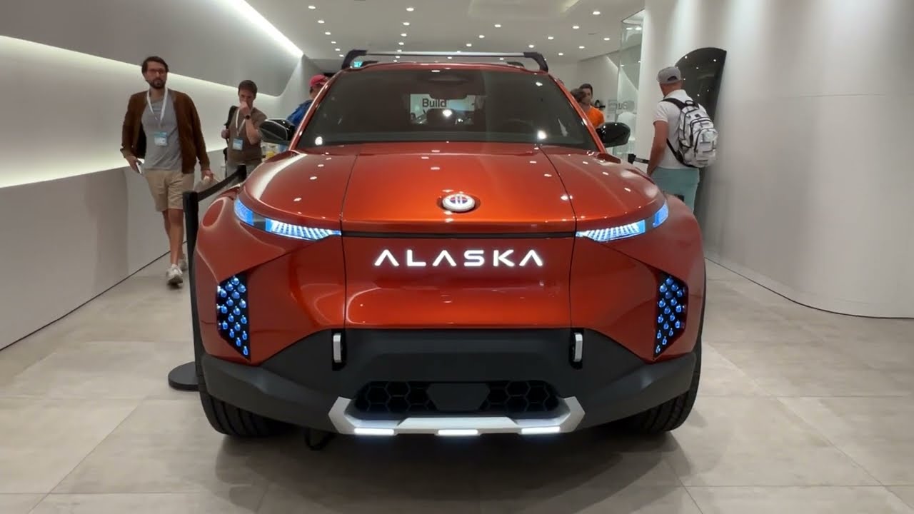 2024 Fisker Alaska Pickup Truck Interior and Exterior Munich