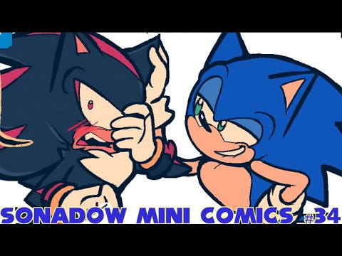 Lovesick 🥰🤒 | Sonadow mini comic dubs #34