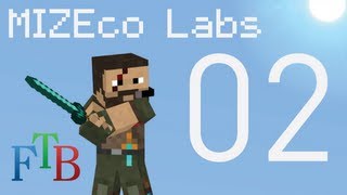 MIZEco Labs Ultimate FTB - Episode 02: Automated Branch Mining.