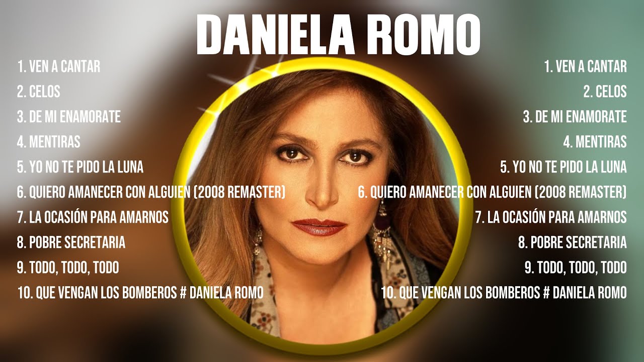 Las mejores canciones del álbum completo de Daniela Romo 2024 - YouTube
