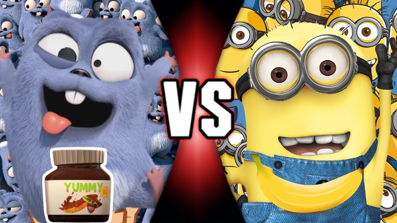 The Lemmings VS The Minions (Grizzy & The Lemmings/Despicable Me) Fan