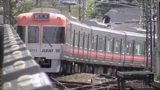 京王井の頭線 1000系1701F編成リニューアル車・1703F編成リニューアル車 吉祥寺駅発車