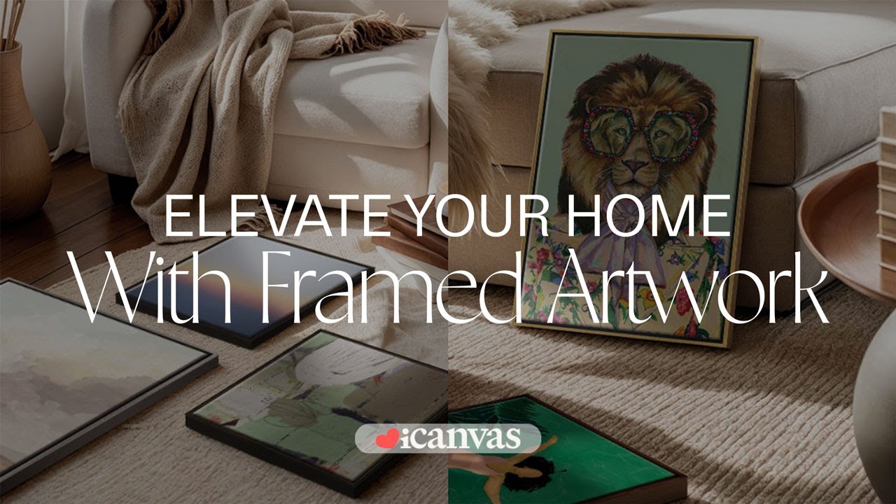 iCanvas Framed Artwork | Elevate Your Home Decor