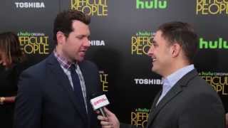 Billy Eichner at the "Difficult People" NY Premiere with BTVRtv's Arthur Kade Content