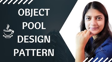 Object Pool Design Pattern | Creational design pattern in JAVA